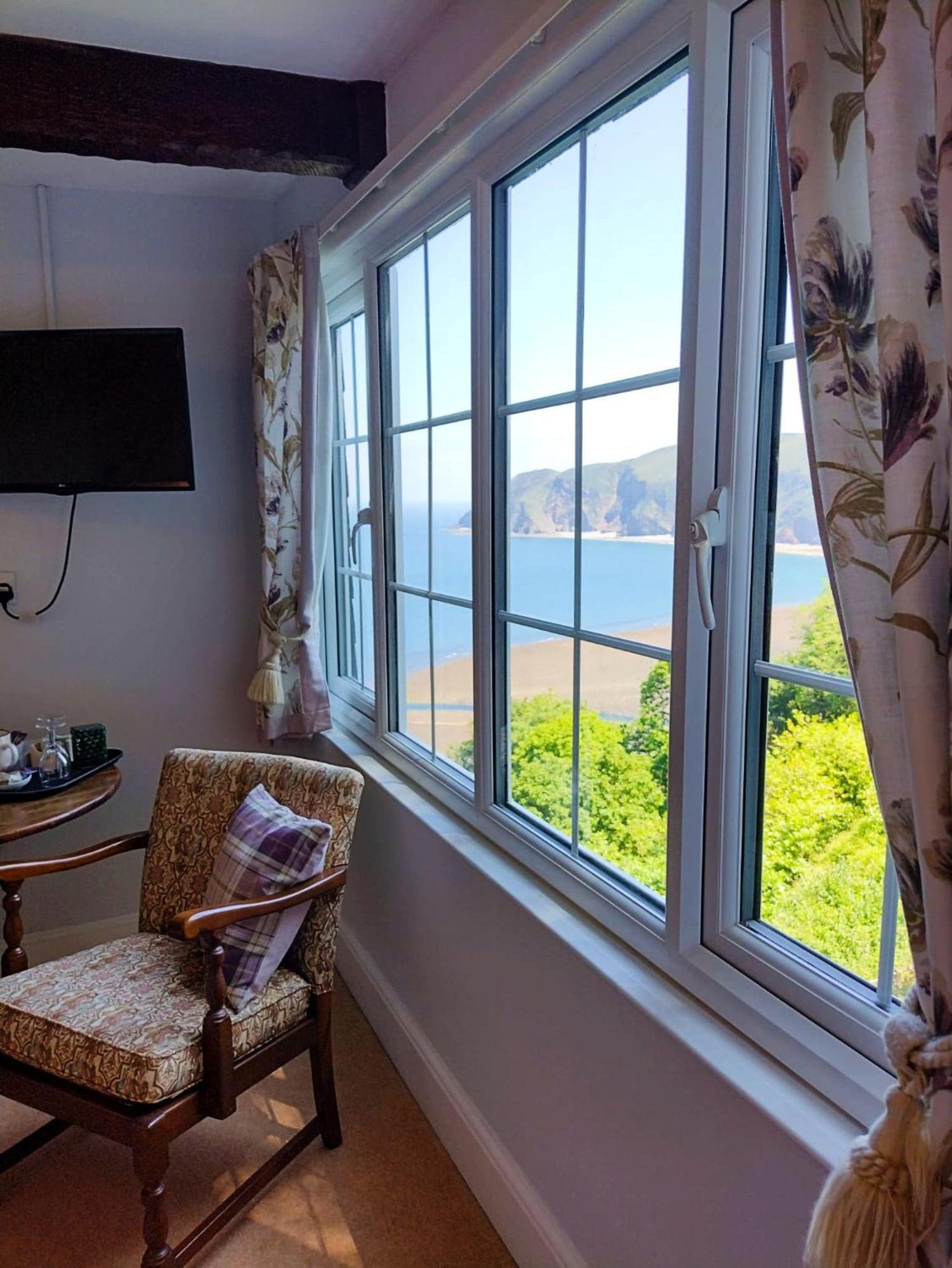 Chough'S Nest Hotel Lynton Bagian luar foto